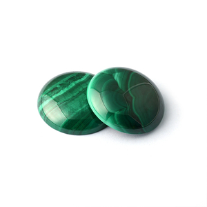 <span class=keywords><strong>Gemas</strong></span> de cabujón con forma de corazón grande, piedra de malaquita <span class=keywords><strong>verde</strong></span> Natural, 8mm, 12mm, 16mm, piedras preciosas sueltas para pendientes de joyería - Product Image 2