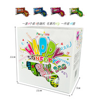 Pistolet gonflable à main cool et transfrontalière, jouets de pistolet à feu d'artifice gonflable pour fête d'anniversaire