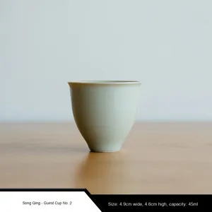 Tazza da tè in ceramica Celadon, - Product Image 6