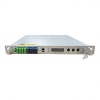 Meilleur Prix Amplificateur Optique EDFA 1550nm SC UPC Multi-Fibres 8 Ports 19dB WDM pour Réseau FTTX avec Garantie de 18 Mois CATV Wolck