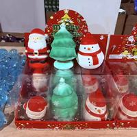 Nouveautés Botu : Jouets Squishy de Noël, Boules Anti-Stress, Bonhomme de Neige, Père Noël, Jouets Sensoriels Squishy Anti-Stress, Cadeaux pour Enfants