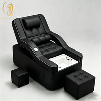 Lit de massage thaïlandais inclinable Chuque pour thérapie aquatique électrique, lit de shampoing avec spa pour les pieds pour pédicure