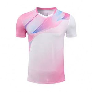 Custom High Quality 100% <b>Polyester</b> Sublimation Men Training Sports Short Sleeve Breathable Quick Dry OEM Design Printing <b>Tshirt</b> - Product Image 5