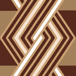 Alfombra Turca de Poliéster Shaggy Adiva, Tejida en Jacquard, Hecha a Máquina, de Pelo Alto, Reversible, Acolchada, para Sala de Estar y Dormitorio - Product Image 1