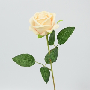 LUYI - Rosa Artificial <span class=keywords><strong>de</strong></span> Diseño Novedoso, <span class=keywords><strong>Precio</strong></span> <span class=keywords><strong>de</strong></span> Fábrica, Venta Caliente, Rosa <span class=keywords><strong>de</strong></span> <span class=keywords><strong>Tallo</strong></span> <span class=keywords><strong>Largo</strong></span> Individual, Flores Artificiales Decorativas <span class=keywords><strong>de</strong></span> Seda para Boda - Product Image 1