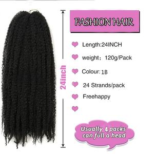 Cheveux synthétiques Sharopul 100g pour tresses africaines au <span class=keywords><strong>crochet</strong></span>, fibre haute température, qualité usine - Product Image 3