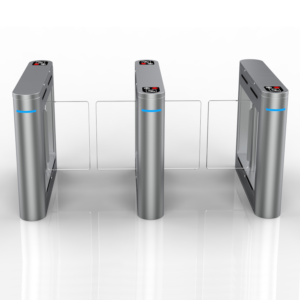 Intelligent Swing Barrier Turnstile Access Control Turnstile Gate For Gyms With Stainless Steel IP66 Protection · image 2