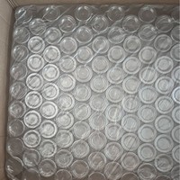 Pot en plastique transparent PET pour aliments / bonbons / biscuits / en-cas, avec couvercle à vis, étanche, écologique, biodégradable, 300 ml