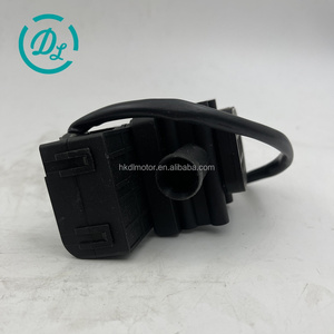 EexcavaStart Vanne Solénoïde d'Eau 12V à 3 Fils de Remplacement pour Mini-Excavatrice 800788566 16200026 Pièce Durable Haute Performance - Product Image 4