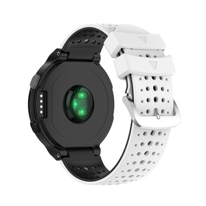 Bracelets de montre sport en gros, bicolores, en caoutchouc, résistants à la transpiration, souples, pour Garmin <span class=keywords><strong>Forerunner</strong></span> 235 620 630 <span class=keywords><strong>735XT</strong></span> - Product Image 2