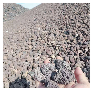 Roca Volcánica Calcinada <span class=keywords><strong>de</strong></span> Alta Resistencia, Virutas <span class=keywords><strong>de</strong></span> Lava Anti-Rotura para Fogatas en el Patio Trasero, Barbacoa, Hormigón Resistente al Fuego - Product Image 5
