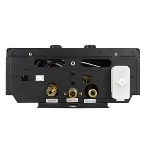 <span class=keywords><strong>Chauffe</strong></span>-<span class=keywords><strong>eau</strong></span> <span class=keywords><strong>instantané</strong></span> sans réservoir à <span class=keywords><strong>gaz</strong></span> automatique alimenté par batterie avec affichage LED en acier inoxydable <span class=keywords><strong>de</strong></span> type cheminée - Product Image 4