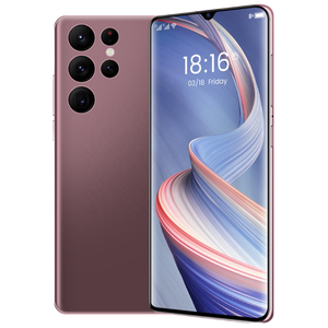 Teléfono Inteligente 5G S22 Ultra, Pantalla Completa de 6.7 Pulgadas, 16 GB + 512 GB, Teléfonos Móviles Android, Identificación Facial, Desbloqueado Original, Deca Core - Product Image 1