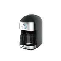 Cafetera de Goteo Anbolife 2 en 1 de 0.5L con Molinillo Integrado, Filtro Permanente, 80-85 ℃   Temperatura Constante