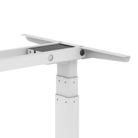 Table basse réglable avec cadre de bureau élévateur motorisé intelligent ergonomique Bureau debout moderne extensible avec double moteur OEM ODM