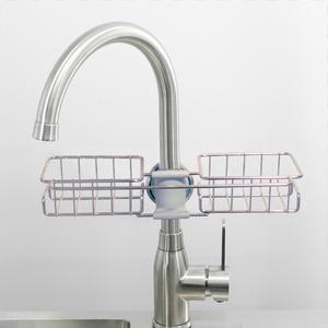 Étagère de rangement suspendue en acier inoxydable 304 pour évier, <span class=keywords><strong>robinet</strong></span>, salle de bain, étagères creuses, outils de nettoyage de <span class=keywords><strong>robinet</strong></span>, support de rangement suspendu - Product Image 4