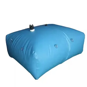5000升柔性可重复使用折叠式方形聚氯乙烯饮用水储水袋箱提高水资源利用率