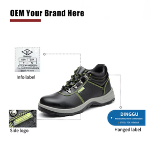 China negro barato hombres precio al por mayor resistente al calor peso ligero protector verano pu suela médica Sandalias Zapatos de seguridad - Product Image 6
