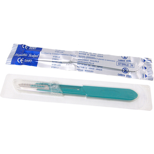 ORIENTMED ใบมีดผ่าตัดสแตนเลสแบบกําหนดเอง <span class=keywords><strong>Trocar</strong></span> ใบมีดเครื่องมือผ่าตัดแบบใช้แล้วทิ้งใบมีดผ่าตัดด้ามพลาสติก - Product Image 1