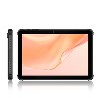Kualitas Tinggi Ip67 Anti-debu 4G 64G Gps Nfc Opsional 1000 Nits dengan Docking Tablet Kasar 10.1 Inci