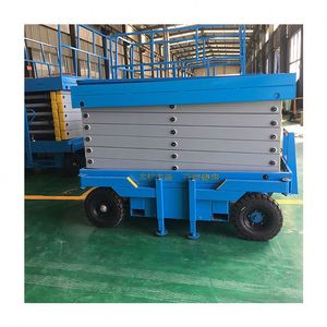 Cheaper Price 300kg-2000kg Trailer 4-18m Hydraulic <b>Electric</b> Scissors Lifts Platform Hydraulic Lift <b>Table</b> - Product Image 3