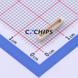 HC-0.8-12PWT Wire-to-Board Pin Header SMD,P=0.8mm,Horizontal Mount Connector 1x12P 0.8mm Horizontal Mount 12P - Product Image 1