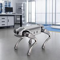 Robot chien quadrupède D1 Ultra, protection IP54, charge utile de 5 kg, pour patrouille autonome, automatisation d'usine, inspection d'entrepôt