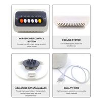 Mélangeur Multifonction Professionnel 1,5 L 999 National 2-en-1, Appareil Électroménager à Six Boutons pour Cuisines, Hôtels et Restaurants