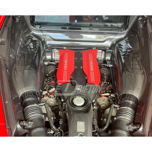 ลดราคาพิเศษสำหรับชุดแผงข้างห้องเครื่องยนต์คาร์บอนไฟเบอร์สำหรับ Ferrari 488 GTB ปี 2015-2019 - Product Image 2
