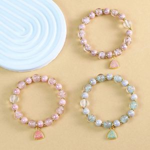 Trendy Glass Buddhist Beads Engraved Heart Sutra Jewelry Crystal <b>Bracelet</b> Incense Ash Porcelain <b>Beaded</b> <b>Bracelet</b> for Women Girls - Product Image 4