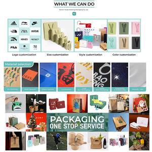 Emballage de vêtements de luxe biodégradable et recyclable sur mesure avec des sacs en papier personnalisés avec votre propre logo pour les petites entreprises - Product Image 6