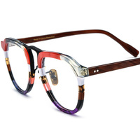 Monture de lunettes optiques en titane 2026 pour hommes, style vintage carré, pour femmes, rétro, myopie, en acétate