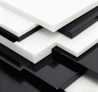 Feuille de plastique HDPE blanche haute résistance aux chocs avec surface lisse pour les protections de machines industrielles, services de découpe/moulage
