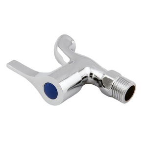 Single Handle Wall Mounted Ceramic Valve Kitchen Faucet 8 <b>Flat</b> Tip Easy Installation <b>Mop</b> Sink Tap - Product Image 5