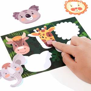 Aprende a cortar líneas, formas y animales: divertido libro de actividades para niños en edad preescolar para desarrollar habilidades con tijeras - Product Image 5