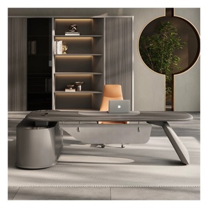 Venta de Fábrica: Muebles de Oficina para el Hogar, Mesa de Esquina en Forma de L, Mesa de Oficina de Diseño Moderno, Mesa de <span class=keywords><strong>Director</strong></span> de Madera - Product Image 1