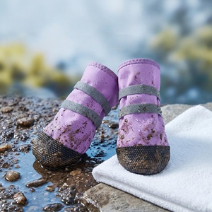 Botas <span class=keywords><strong>de</strong></span> Lluvia para Perros al por Mayor con Suela Suave, Transpirables e Impermeables, Hechas <span class=keywords><strong>de</strong></span> Tela - Product Image 1