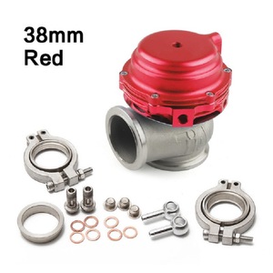 Kit de soupape de décharge externe 38 mm noir argenté universel pour mise à niveau et rétrofit de turbocompresseur - Product Image 3