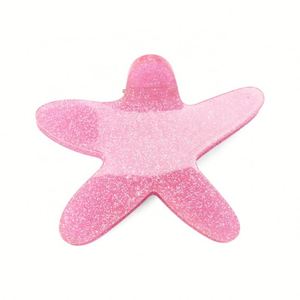 กิ๊บหนีบผมกลิตเตอร์อะคริลิคดาวประดับผมรูปดาวระยิบระยับอุปกรณ์แต่งผมสำหรับเด็กผู้หญิงเด็ก - Product Image 6