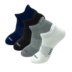 مخصص للجنسين الجوارب الرياضية الكاحل تصميم النص الخاص بك جورب رياضي مخصص متماسكة الرياضة جورب مع الشعار - Product Image 4