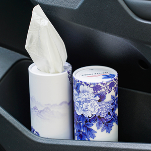 2024 Phong Cách Mới 2ply Mềm Xe Mô Hộp Ống Tùy Chỉnh Thiết Kế Mô Giấy Xi Lanh Mô Hộp Cho Xe - Product Image 3