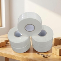 Papier toilette personnalisé en bois doux/pulpe mélangée, 24 rouleaux, 2/3/4 plis, en boîte, vente chaude, pas cher
