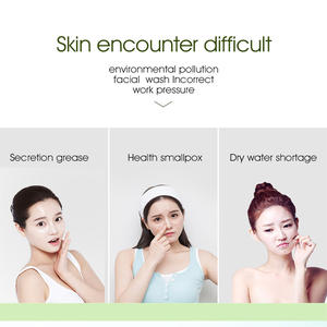 Private Label Organic 24k oro Acne detergente Faicial pelle sensibile Scrub schiumatura pulizia acido kojico sbiancamento viso lavaggio - Product Image 4