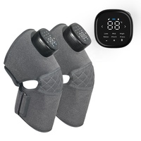 Fabrik preis Touch Lcd Bildschirm 3 In 1 Knie kompression massage gerät Knies ch merzen Massage Vibrator Luft kompression Knie massage gerät