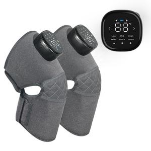 Precio de fábrica Pantalla táctil Lcd 3 en 1 masajeador de compresión de rodilla masaje de dolor de rodilla vibrador compresión de aire masajeador de rodilla - Product Image 1