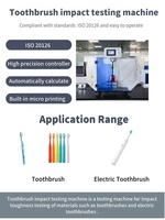 Probador de Impacto Digital Charpy para Pruebas de Durabilidad de Mango de Cepillo de Dientes en Control de Calidad de Laboratorio