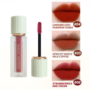 Mode coréenne tendance fournisseur brillant à lèvres en gros en vrac personnalisé glaçure à lèvres mat imperméable hydrater maquillage maquillaje por mayor - Product Image 1