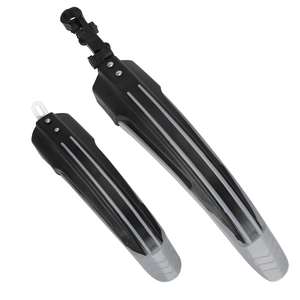 Juego de Guardabarros Delantero y Trasero de Plástico para Bicicleta de Montaña, 1 Par, Color Gris, para Bicicleta de Montaña y Carretera - Product Image 5