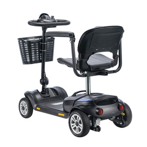Scooter électrique pliable KSM-906 pour personnes âgées, vente flash, scooter tout-terrain à 4 roues, scooter électrique pliable avec siège - Product Image 4