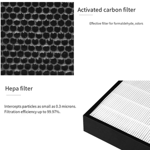 FU20-M08 (CAF-H20) Bộ lọc không khí cho nhà Hepa kết hợp kích hoạt bộ lọc carbon cho Toshiba Máy lọc không khí CAF-X33XPL - Product Image 5